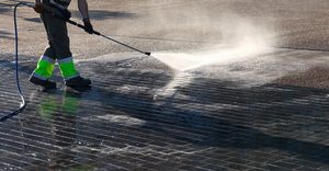 pressure washing